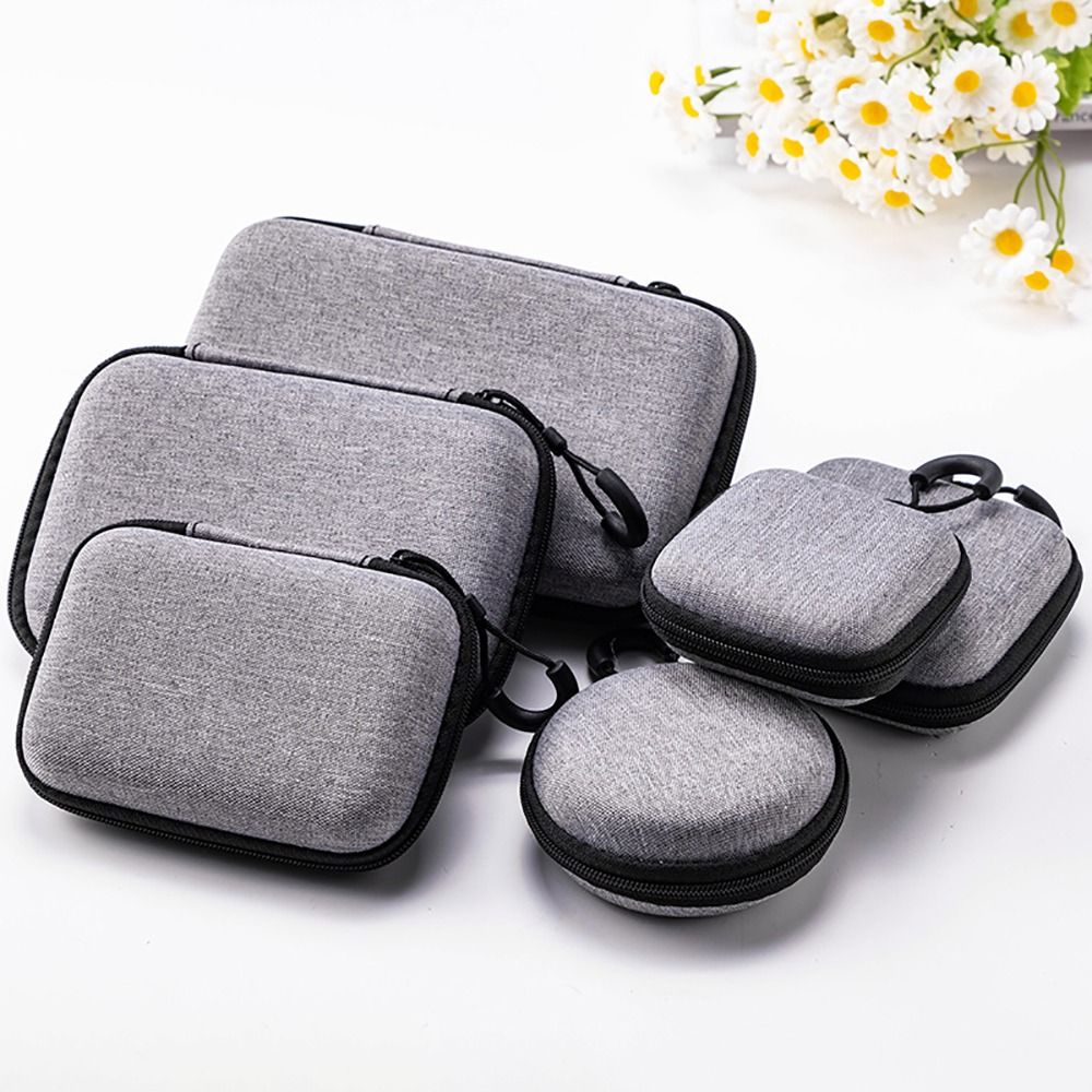 Phone Cases - 1Pcs Earphone/Phone/Charging Cable EVA Storage Bag