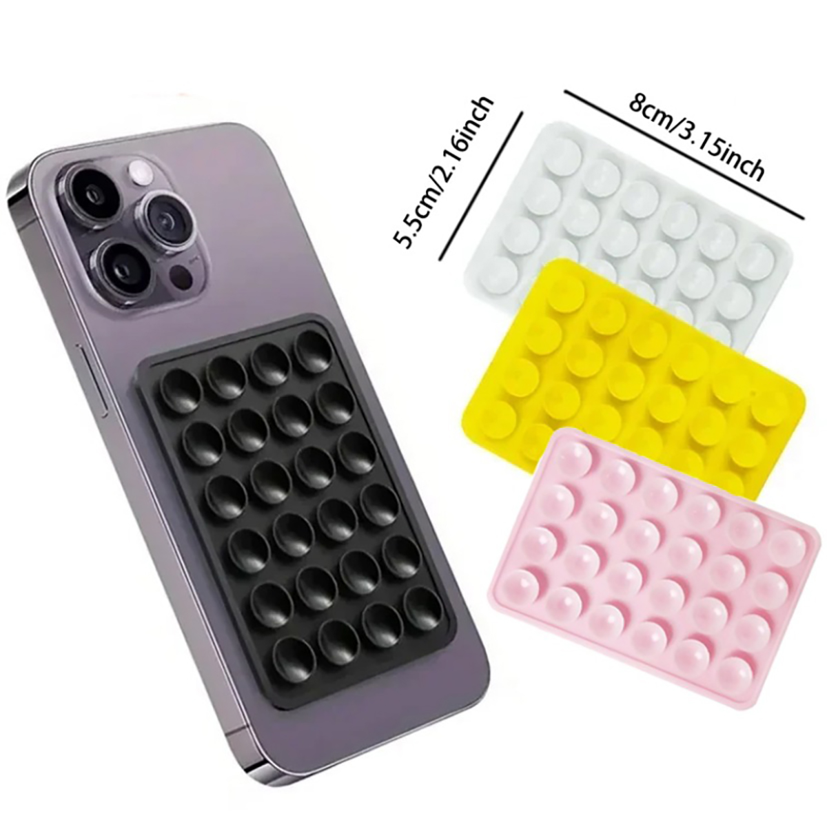 Phone Cases - Silicone Suction Phone Holder Mat Multifunctional