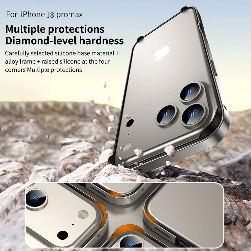 Hybrid Silicone Frame Aluminum - đánh giá và giá Metal Bumper Aluminum Frame Case