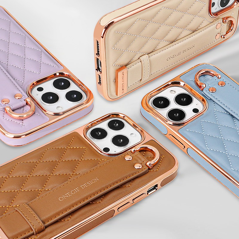 Fashionable Luxury Ring Wrist  - đánh giá và giá Leather Wallet Card Holder Phone Cover